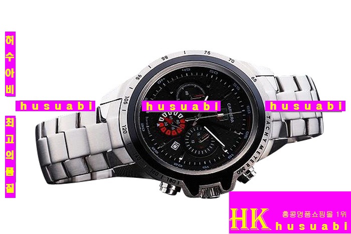 ±ȣ̾ ڽð Tag Heuer Carrera Stainless steel Bezel Black Bezel Japanese Quartz MOVEMENT 44mm Men tag72