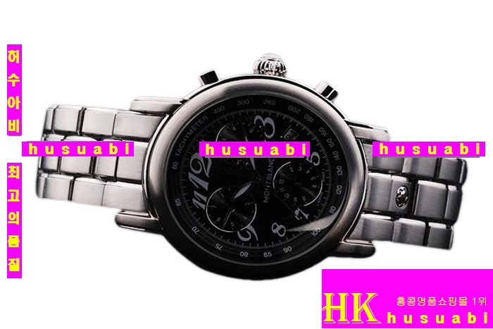 몽블랑 남자시계 명품시계 Replica MontBlanc Automatic Movement Black Dial Stainless Steel Men. YC00-07