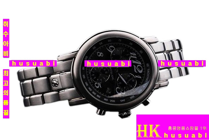 몽블랑 남자시계 명품시계 Replica MontBlanc Automatic Movement Black Dial Stainless Steel Men. YC00-07