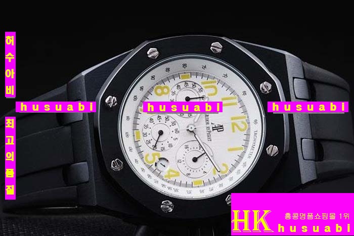  ð Replica Audemars Piguet Royal Oak Men Black Diamond Japanese Quartz Movement.928-114