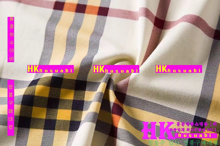 NEW 버버리 신상 남성 체크무늬 폴로 반팔티셔츠 BU170314-20