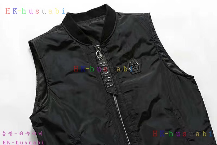 NEW 필립플레인 남성용 패딩조끼 PP5787