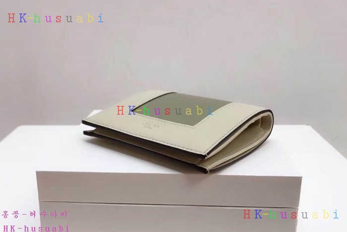 ★미러급★ 셀린느 로고 프레임 배색 반지갑 CL 247701-4