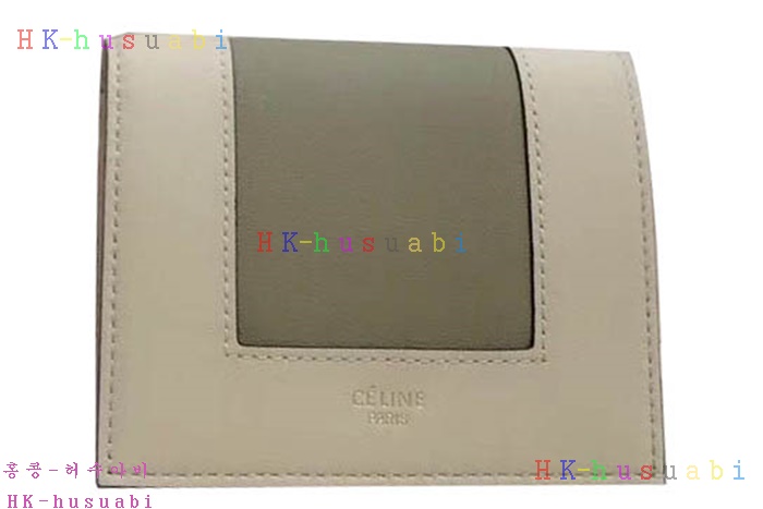 ★미러급★ 셀린느 로고 프레임 배색 반지갑 CL 247701-4