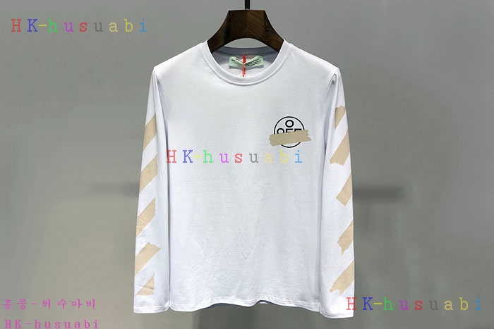 NEW 오프화이트 긴팔티 신상 OF 555840