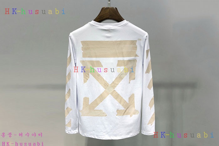 NEW 오프화이트 긴팔티 신상 OF 555840