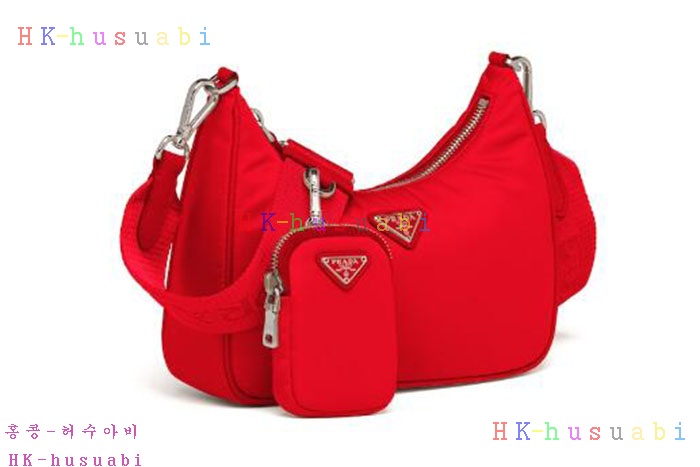 ★미러급★ 프라다 나일론 체인스트랩 호보백 1BH204-6