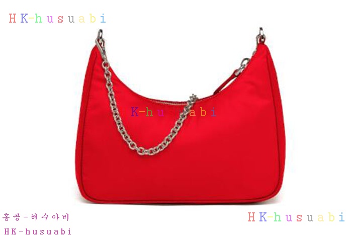 ★미러급★ 프라다 나일론 체인스트랩 호보백 1BH204-6