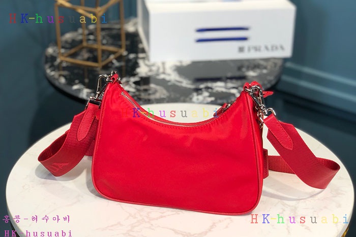 ★미러급★ 프라다 나일론 체인스트랩 호보백 1BH204-6