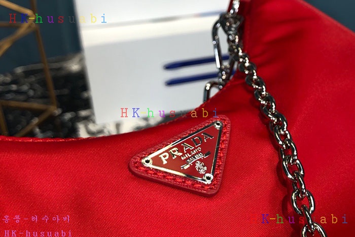 ★미러급★ 프라다 나일론 체인스트랩 호보백 1BH204-6