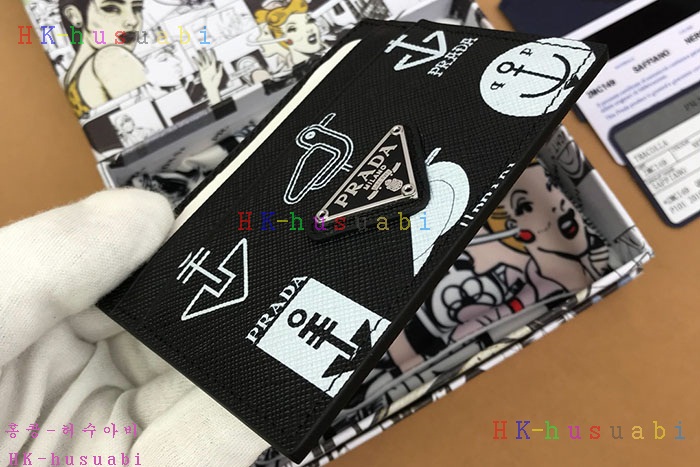 ★미러급★프라다 사피아노 카드지갑 2MC149-2