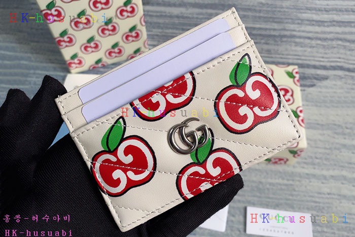 ★미러급★구찌 애플 마몬트 카드케이스 G 443127
