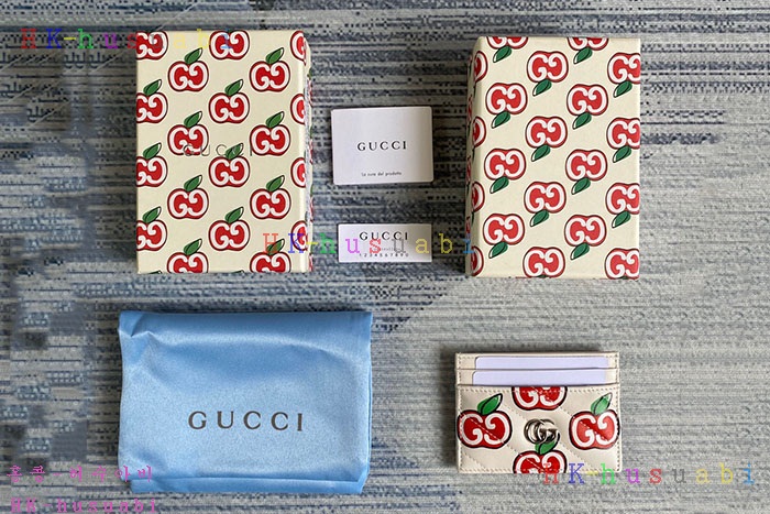 ★미러급★구찌 애플 마몬트 카드케이스 G 443127