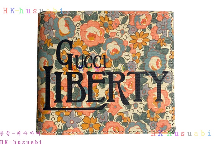 ★미러급★ 구찌 리버티 플로라 반지갑 636248