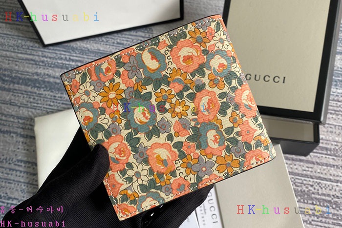 ★미러급★ 구찌 리버티 플로라 반지갑 636248