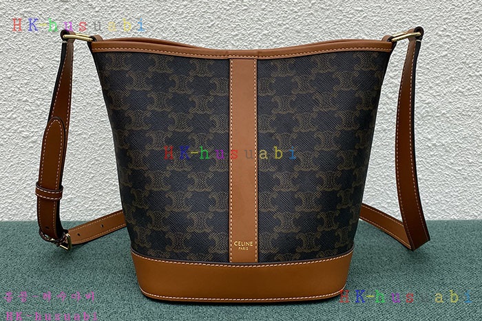 ★미러급★셀린느 트리오페 캔버스 버킷백 스몰 191442