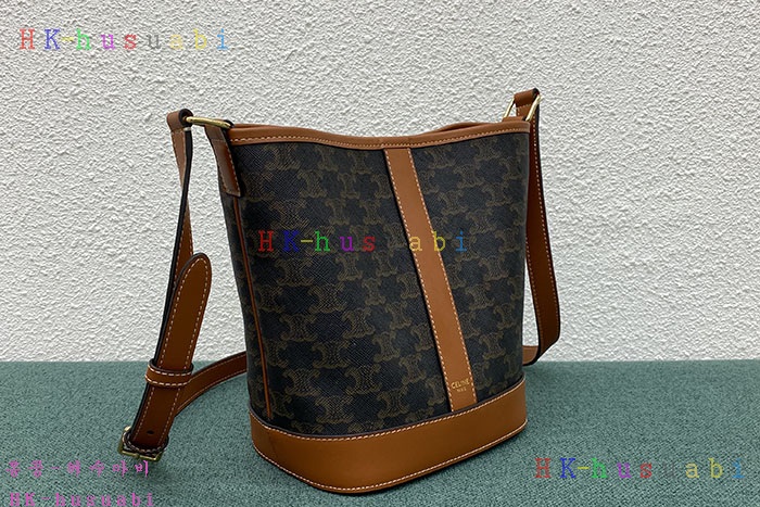 ★미러급★셀린느 트리오페 캔버스 버킷백 스몰 191442