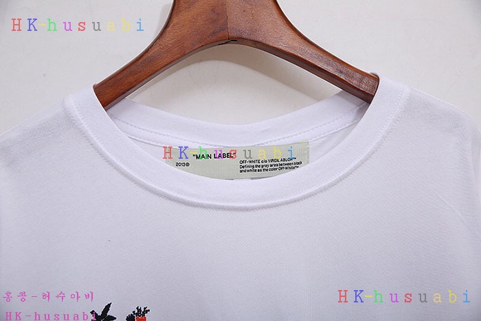 NEW 오프화이트 반팔티 신상 OF 757257