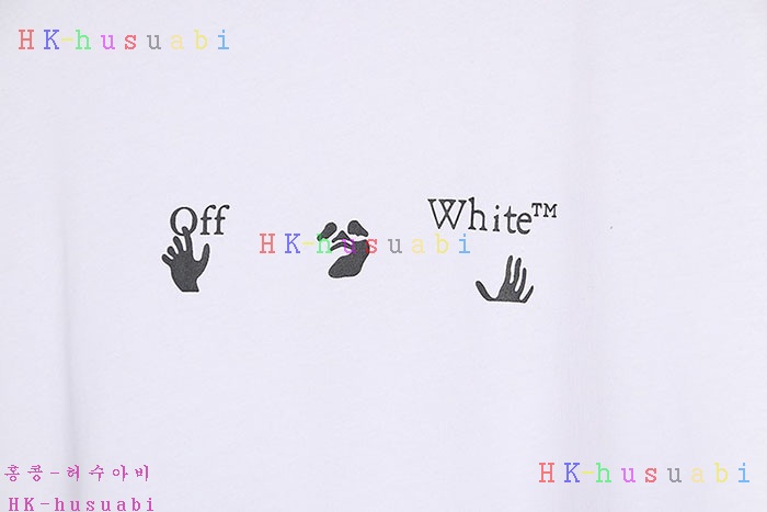 NEW 오프화이트 반팔티 신상 OF 757219