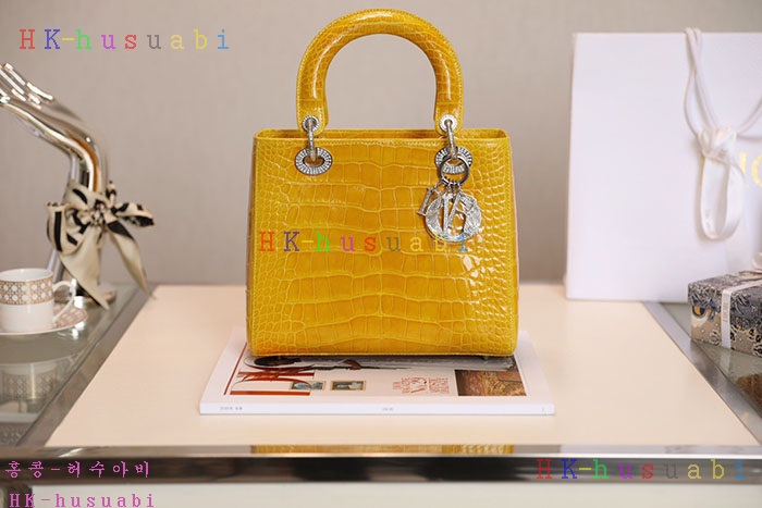 ★미러급★디올 레이디백 M0505-2-7 (악어가죽)