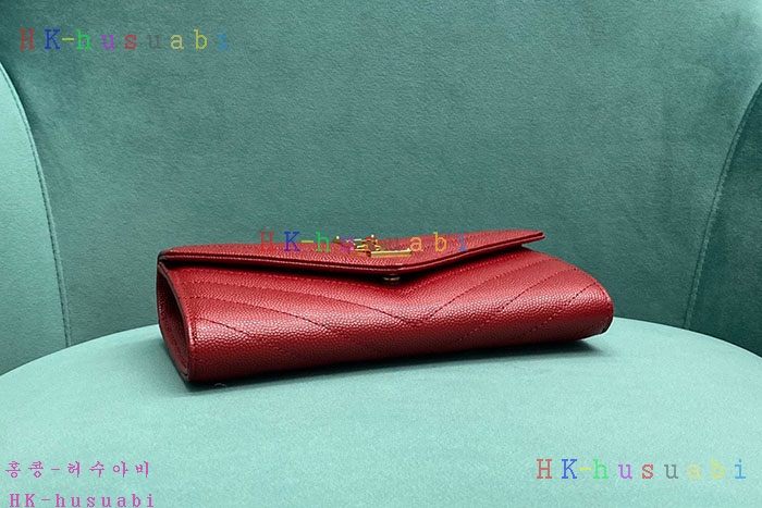 ★미러급★입생로랑 마테라쎄 로고 장지갑 372264-3