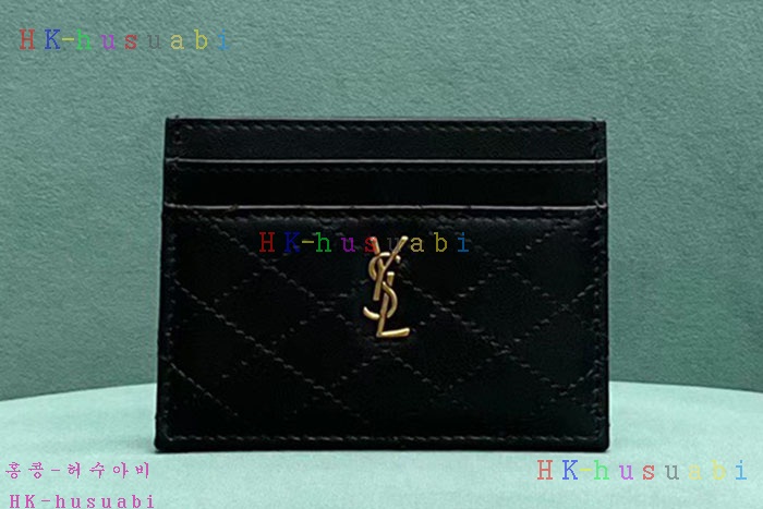 ★미러급★입생로랑 가비 퀼트 카드지갑 703219-2