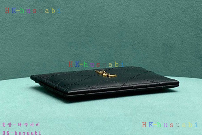 ★미러급★입생로랑 가비 퀼트 카드지갑 703219-2