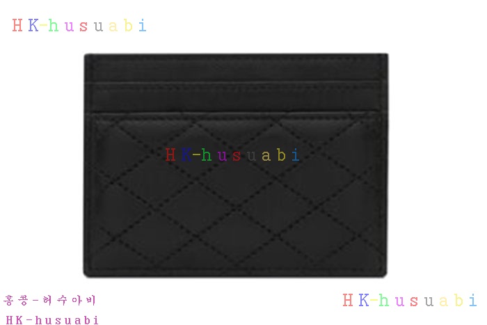 ★미러급★입생로랑 가비 퀼트 카드지갑 703219-2
