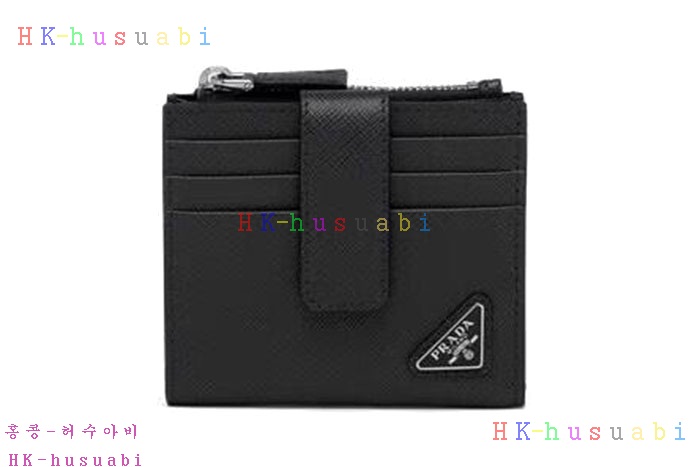 ★미러급★프라다 사피아노 레더 카드 홀더 2MC063