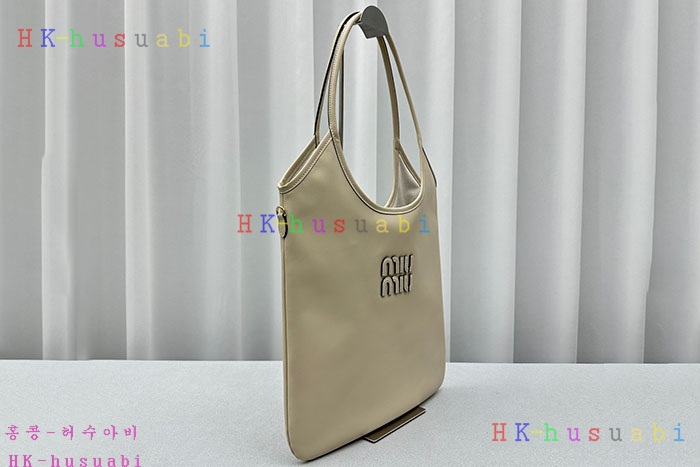 ★미러급★미우미우 아이비 로고 토트백 5BG231-12