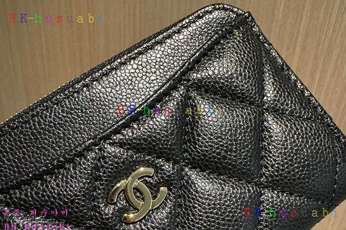 ★미러급★샤넬 클래식 캐비어 지퍼 카드지갑  AP3179-6