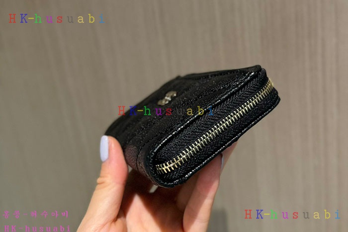 ★미러급★샤넬 클래식 캐비어 지퍼 카드지갑  AP3179-6