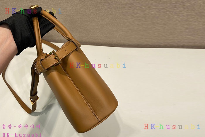 ★미러급★프라다 더블 벨트 버클 핸드백 스몰 1BA418