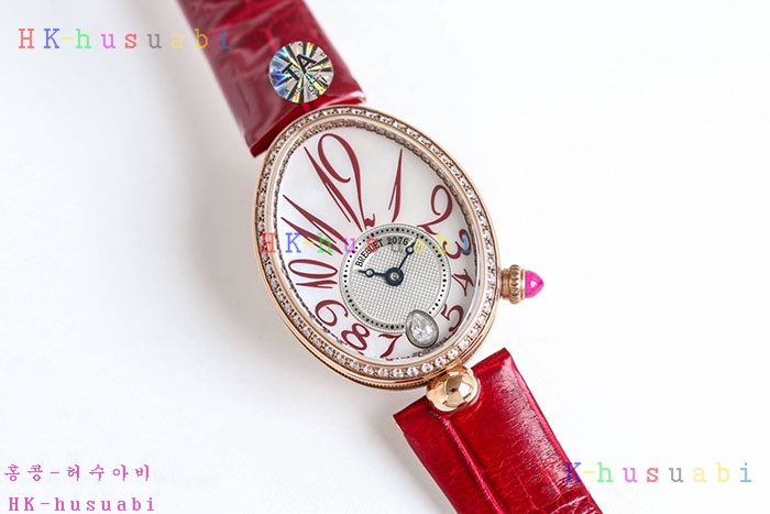 NEW 브레게 Reine de Naples 8918 시계 신상 8918BR/2C/364 D00D