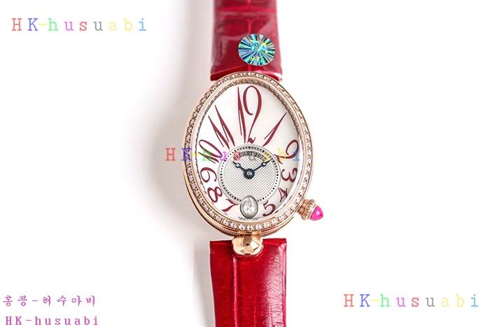 NEW 브레게 Reine de Naples 8918 시계 신상 8918BR/2C/364 D00D