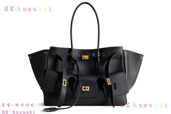 ★미러급★발렌시아가 벨 에어 미디엄 캐리 올 백 8054812-2