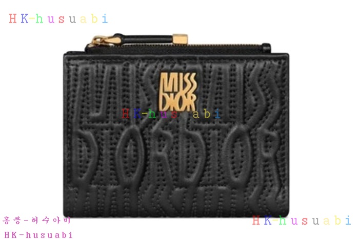 ★미러급★디올 미스 디올 달리아 지갑 블랙 S3602