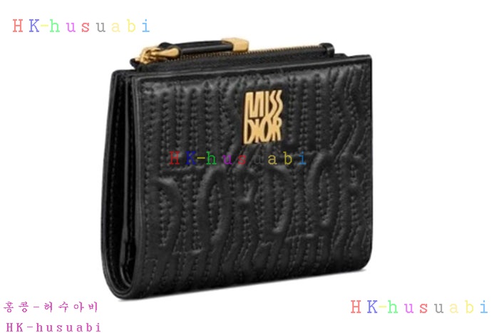 ★미러급★디올 미스 디올 달리아 지갑 블랙 S3602
