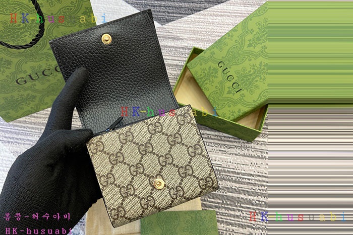 ★미러급★구찌 GG 수프림 마몬트 반지갑 598587-3