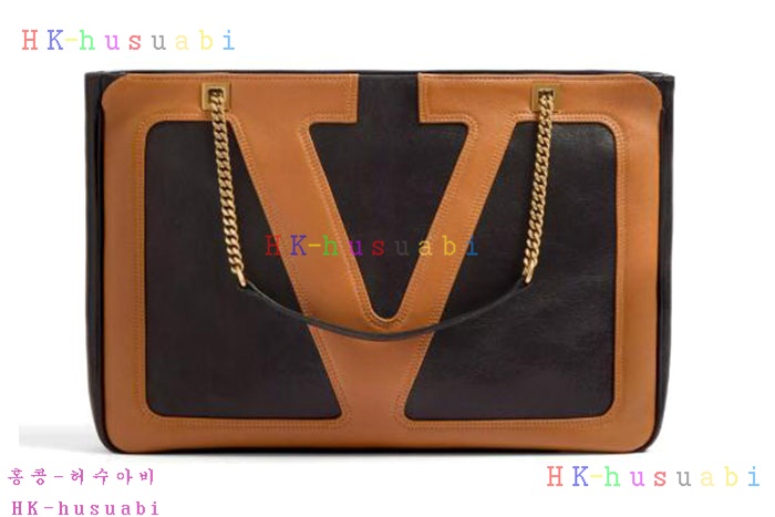 ★미러급★발렌티노 가라바니 비바 슈퍼스타 나파 레더 미디엄 쇼퍼 백 6W2B0R13