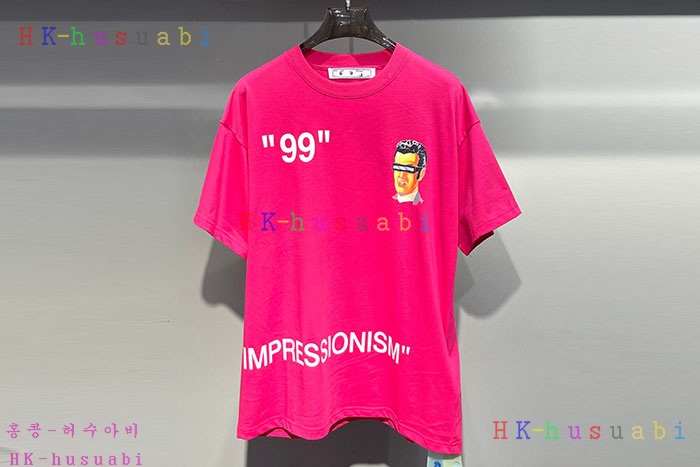 NEW 오프화이트 반팔티 신상 OF 774275
