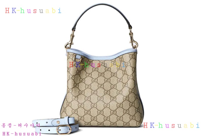 ★미러급★구찌 GG 엠블럼 미니 버킷백 815118-5