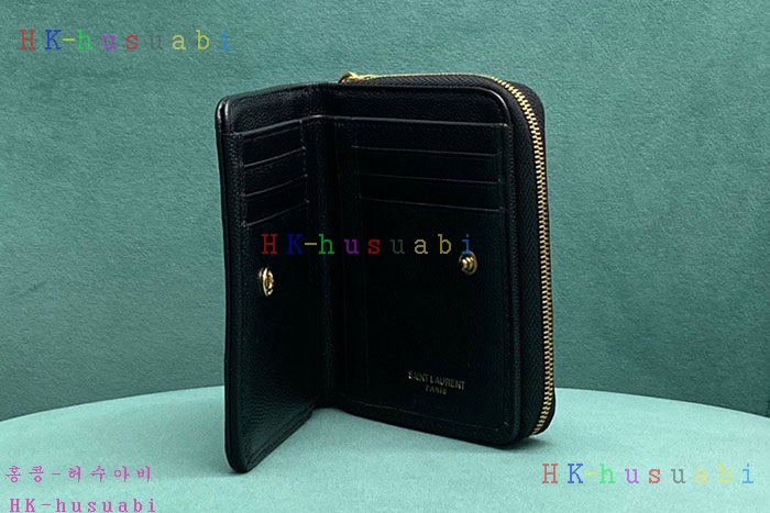 ★미러급★입생로랑 어라운드 로고 반지갑 403723